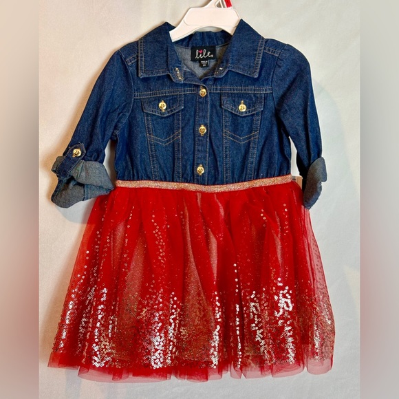 Lily Toddler Holiday Dress - Picture 1 of 5